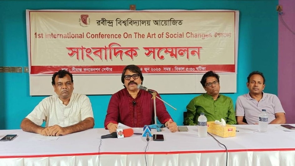 প্রথমবারের মতো রবীন্দ্র বিশ্ববিদ্যালয়ে আয়োজিত হচ্ছে আন্তর্জাতিক কনফারেন্স