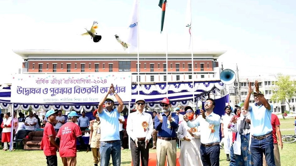 খুলনা বিশ্ববিদ্যালয়ে বার্ষিক ক্রীড়া প্রতিযোগিতা অনুষ্ঠিত
