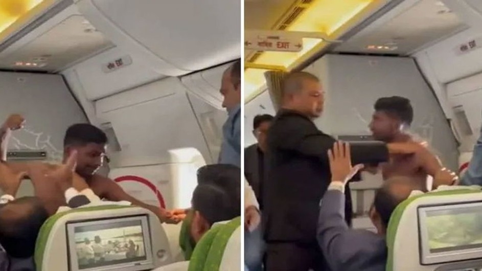 বাংলাদেশ বিমানে দুই যাত্রীর মারামারি ভাইরালঃ ভিডিও