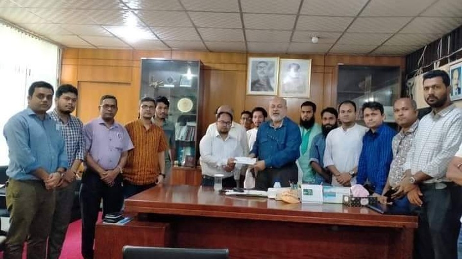কিডনি রোগে আক্রান্ত শিক্ষার্থীর পাশে নোবিপ্রবি শিক্ষক-শিক্ষার্থীরা