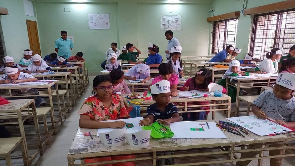 শেখ রাসেলের জন্মদিনে কুবিতে চিত্রাঙ্কন প্রতিযোগিতা