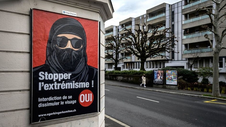 সুইজারল্যান্ডে জানুয়ারি থেকে বোরকা পরা নিষিদ্ধ