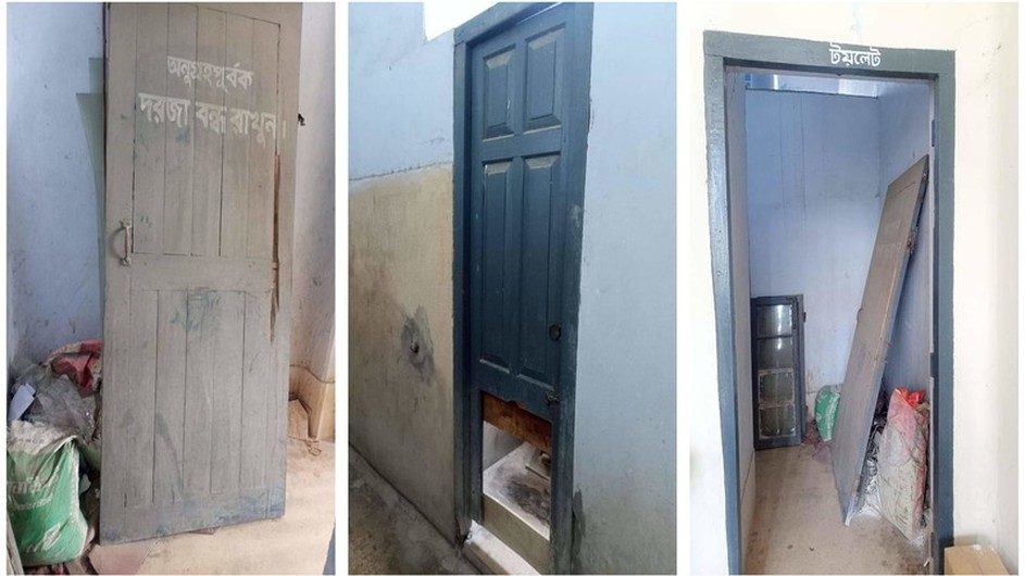 রাবির একাডেমিক ভবনগুলোতে অস্বাস্থ্যকর টয়লেট: স্বাস্থ্য ঝুঁকিতে শিক্ষার্থীরা