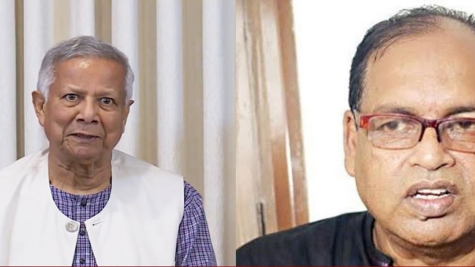 পদত্যাগ করে ছাত্রদের নতুন দলের দায়িত্ব নিন: ড. ইউনূসকে দুদু