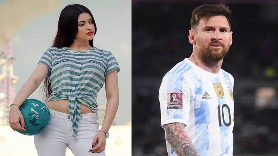 মেসির হাতে বিশ্বকাপ দেখতে চান নায়িকা পরীমণি