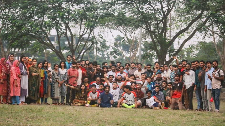 বেরোবিতে আন্তঃবিভাগ ফুটসাল টুর্নামেন্টে চ্যাম্পিয়ন সাংবাদিকতা বিভাগ