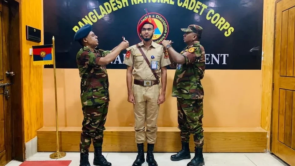 নোবিপ্রবি বিএনসিসি’র সিইউও নজরুল