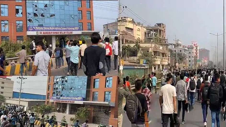 ৩ শিক্ষার্থী নিহতের দাবি থেকে সরে এলো মোল্লা কলেজ কর্তৃপক্ষ