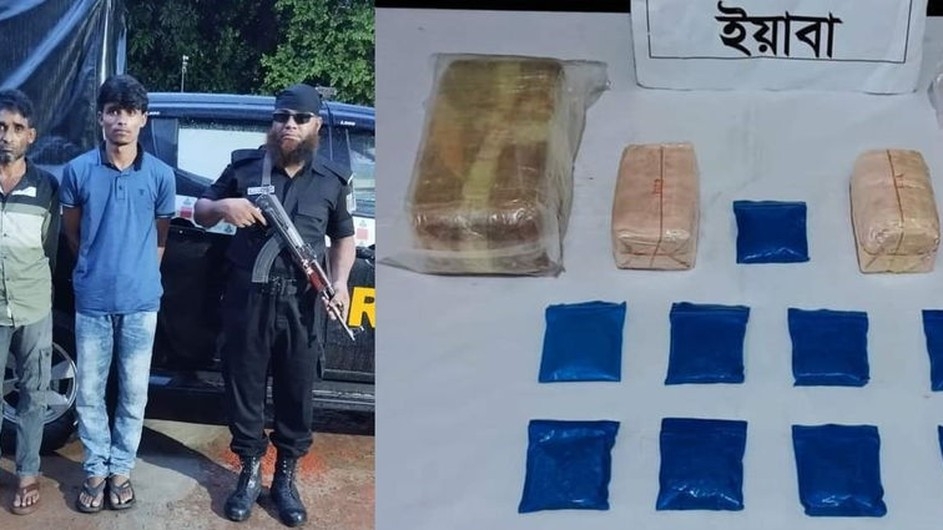 টেকনাফে ২৫ হাজার ইয়াবা উদ্ধার রোহিঙ্গা সহ আটক-২