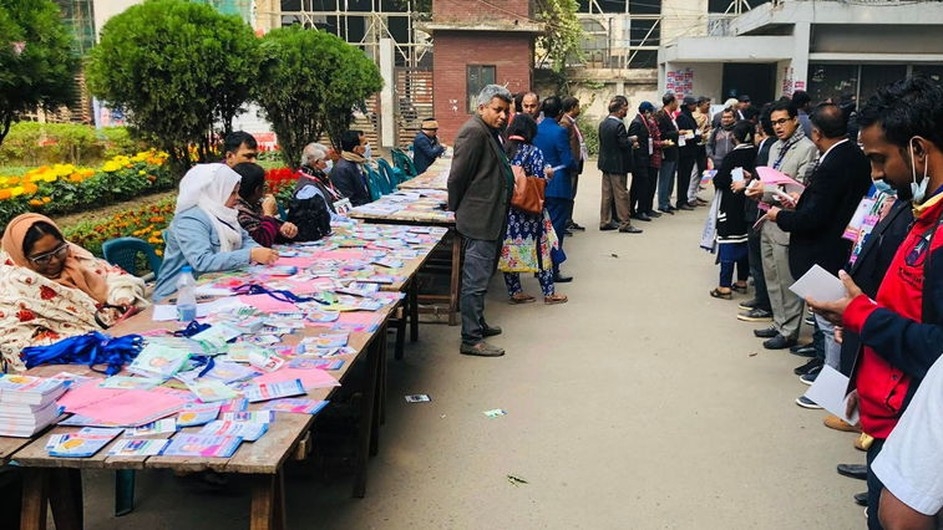 উৎসাহ-উদ্দীপনায় চলছে জাতীয় প্রেস ক্লাবের নির্বাচন