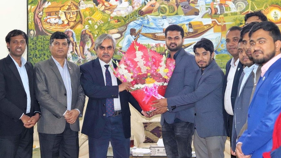 উপাচার্যের সাথে বাকৃবি সাংবাদিক সমিতি নবগঠিত কমিটির মতবিনিময়