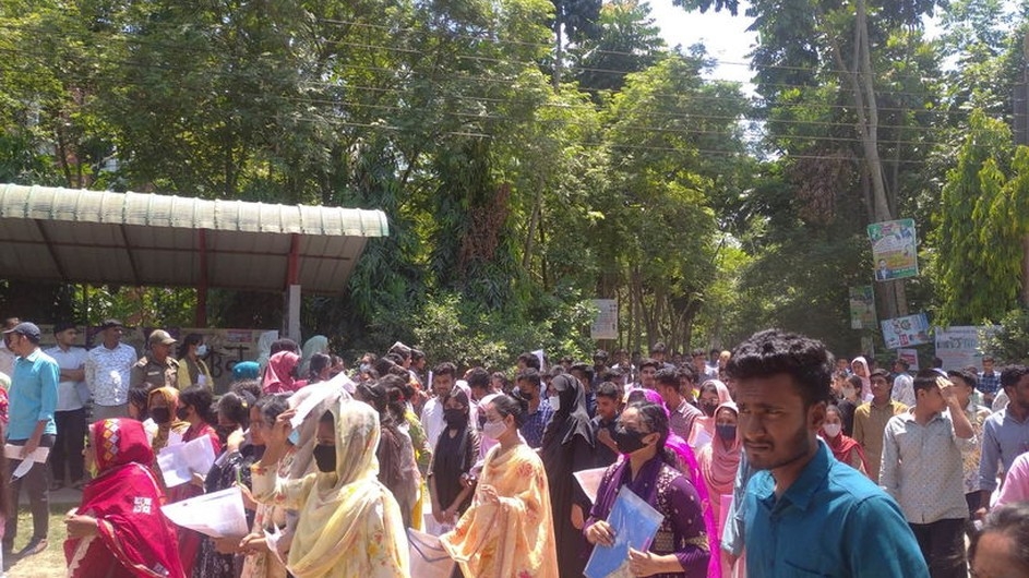 বেরোবিতে সুষ্টুভাবে সম্পন্ন হল ঢাবির বি ইউনিটের ভর্তি পরীক্ষা