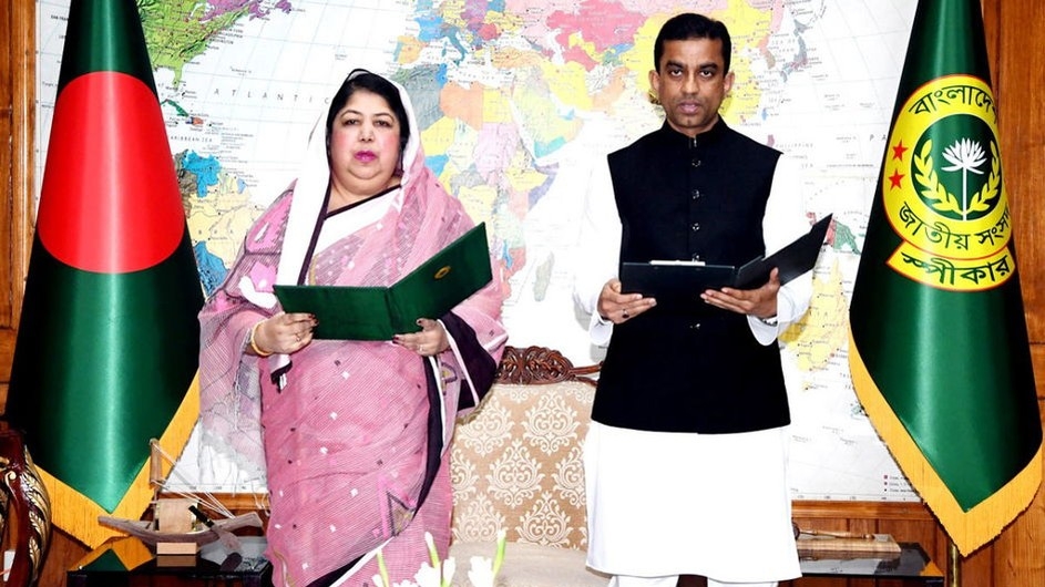 এমপি হিসেবে শপথ নিলেন সাবেক ছাত্রনেতা মাহমুদ হাসান