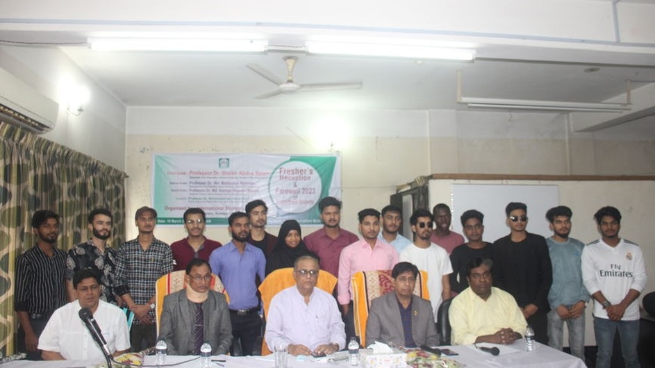 ইবির বিদেশি শিক্ষার্থীদের নবীন বরণ ও প্রবীণ বিদায়