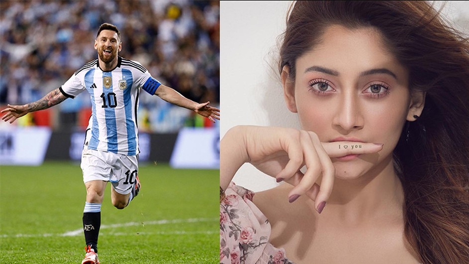 লাভ ইউ মেসি: প্রেমে পড়েছেন পূজা চেরি!