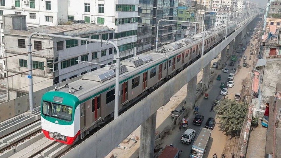 আগারগাঁও থেকে মতিঝিল পর্যন্ত মেট্রোরেলের ট্রায়াল রান জুলাইয়ে