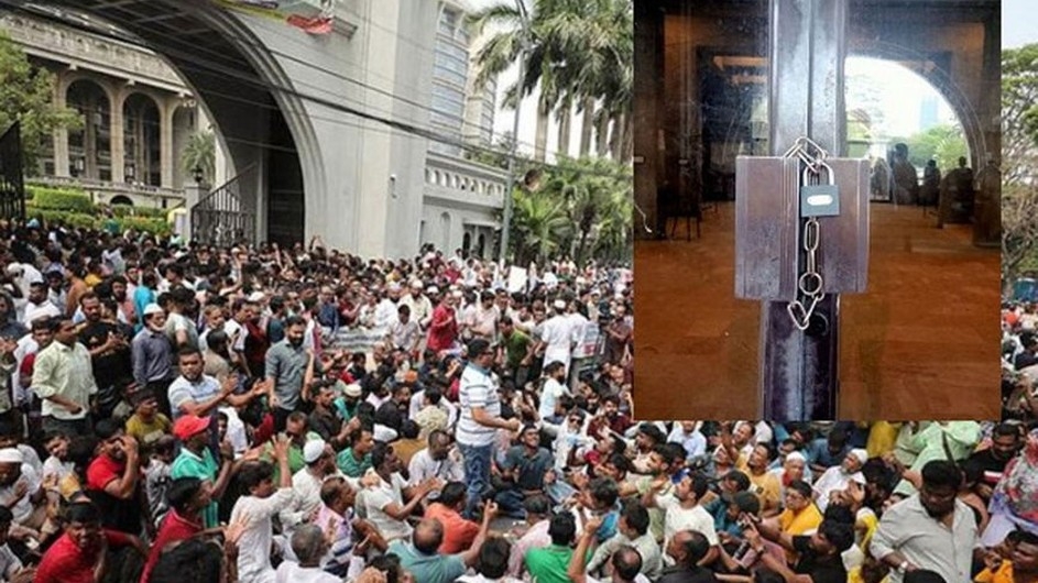 ইশরাককে মেয়র ঘোষণার দাবিতে নগর ভবনে তালা