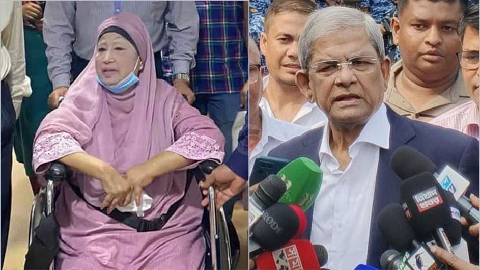 খানিকটা অসুস্থ বেগম জিয়া, নেতাকর্মীদের বাড়ি ফিরে যাওয়ার অনুরোধ