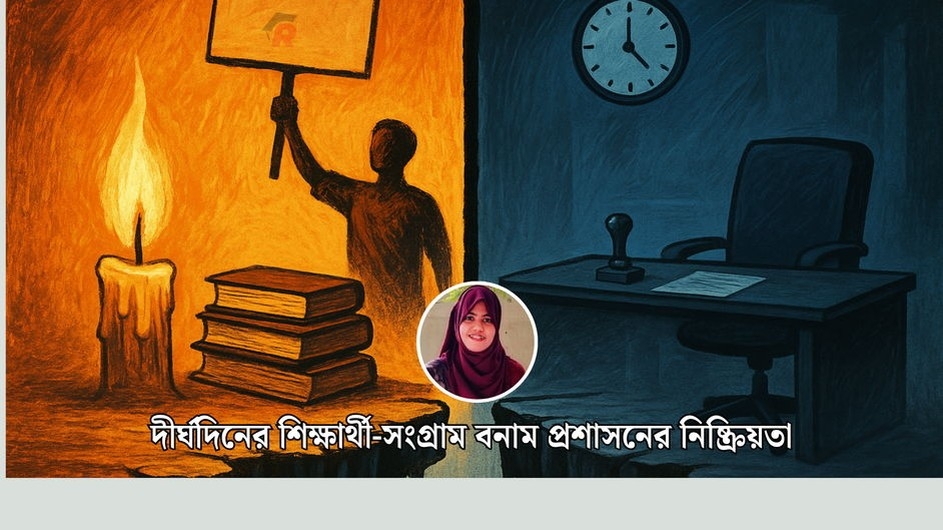 দীর্ঘদিনের শিক্ষার্থী-সংগ্রাম বনাম প্রশাসনের নিষ্ক্রিয়তা