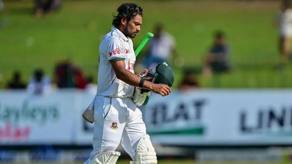 টেস্টের অধিনায়কত্বও ছেড়ে দিলেন শান্ত