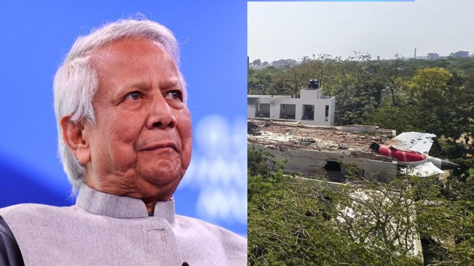 ভারতে বিমান দুর্ঘটনায় প্রধান উপদেষ্টার শোক, পাশে থাকার আশ্বাস