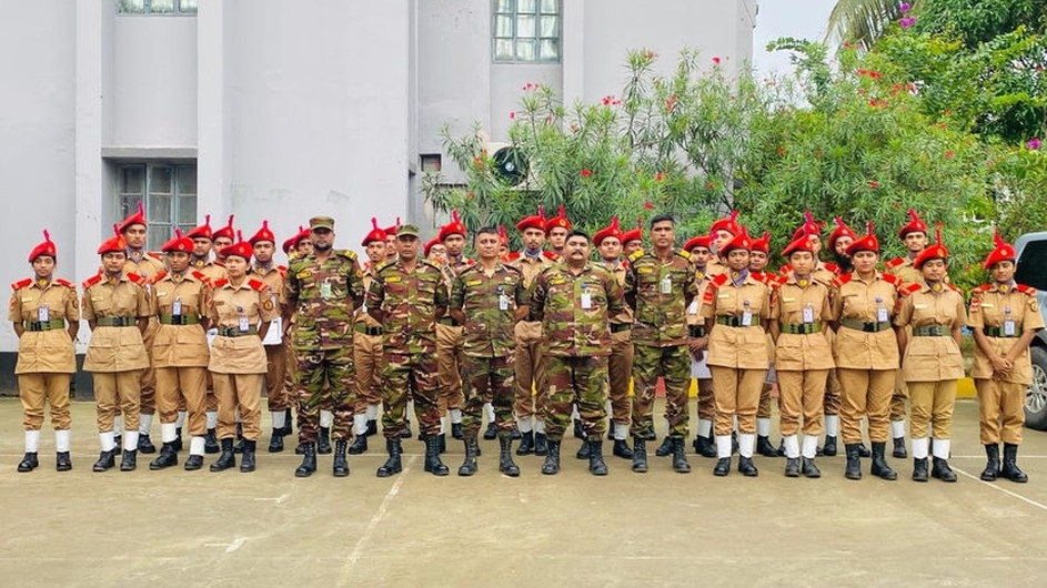 কুবি বিএনসিসি ক্যাডেটদের ব্যান্ড প্রশিক্ষণে সনদ অর্জন