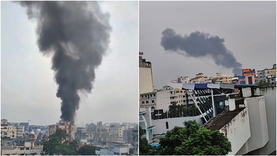 রাজধানীর শেওড়াপাড়ায় আগুন