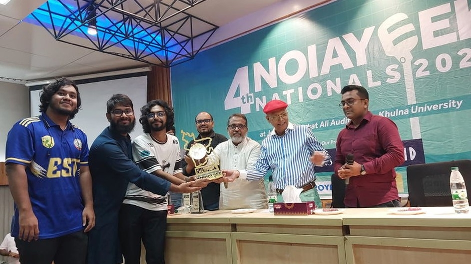 নৈয়ায়িক জাতীয় বিতর্কে চ্যাম্পিয়ন যবিপ্রবি