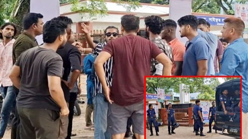 স্বেচ্ছাসেবক দলের কর্মীসভা বাঁধার মুখে স্বেচ্ছাসেবক দলের অন্য পক্ষ!