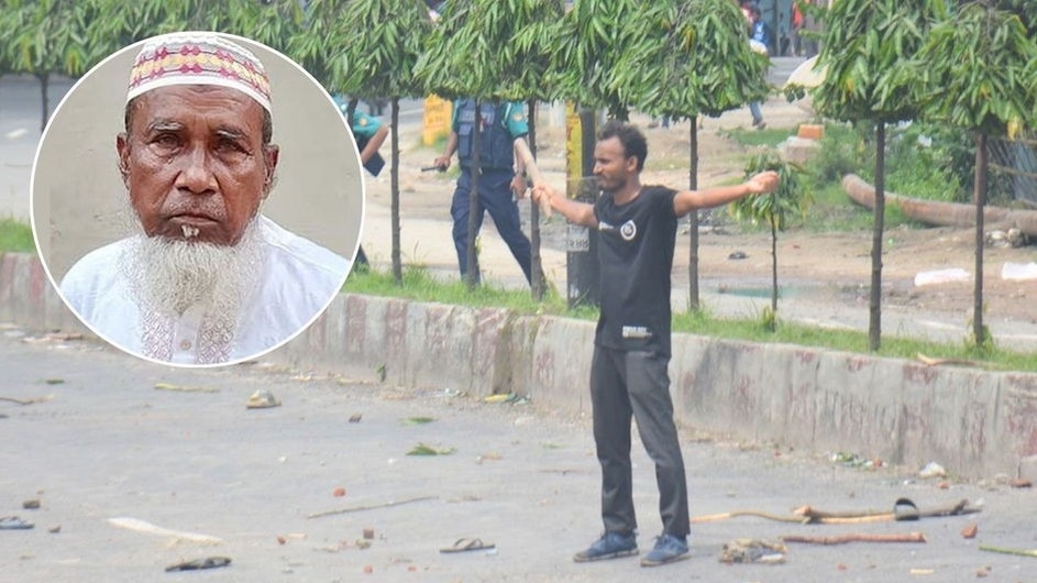 মৃত্যুর আগে বিচার দেখে যেতে চান আবু সাঈদের বাবা