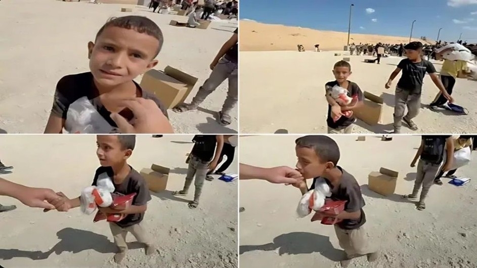 খাবারের জন্য খালি পায়ে ১২ কিমি হেঁটে আসা ছোট্ট আমিরকেও ছাড়ল না ইসরাইল