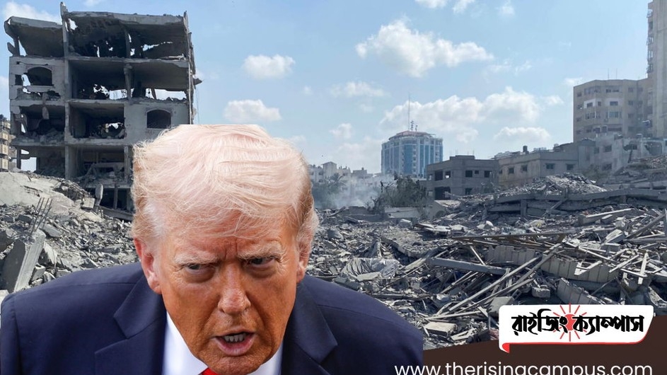 গাজায় ক্ষমতা না ছাড়লে হামাসকে সম্পূর্ণ ধ্বংস করার হুমকি ট্রাম্পের
