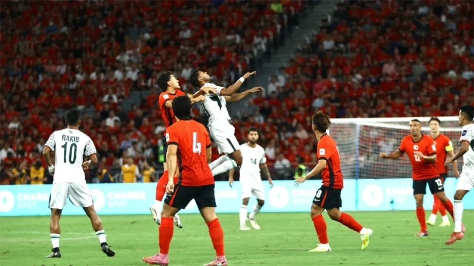 হংকং চায়নার বিপক্ষে ১-১ গোলে ড্র বাংলাদেশের