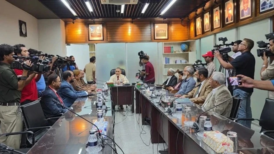 ইসির সঙ্গে বৈঠকে জামায়াত প্রতিনিধিদল