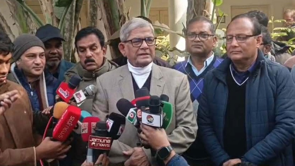 নির্বাচনের প্রকৃত অবস্থা বোঝা যাবে প্রচারণা শুরুর পর : মির্জা ফখরুল