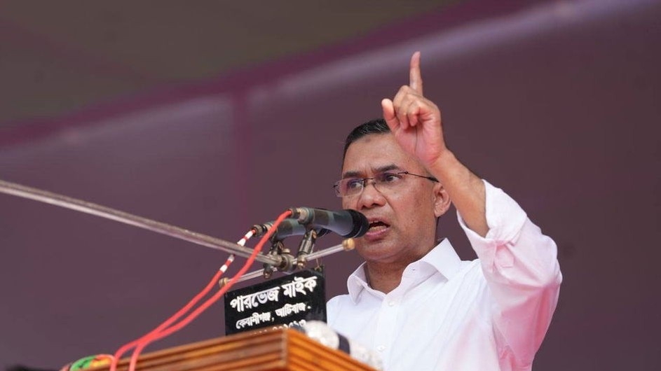 একটি দল নির্বাচনের আগেই মানুষ ঠকাচ্ছে; সিলেটে তারেক রহমান