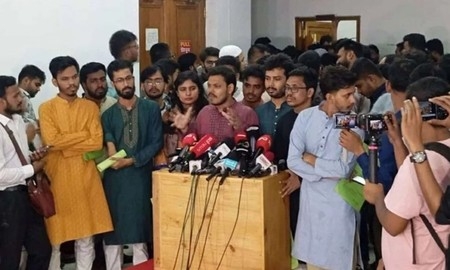ছাত্র অধিকারের প্যানেল ঘোষণা, ভিপি বিন ইয়ামিন-জিএস সাবিনা