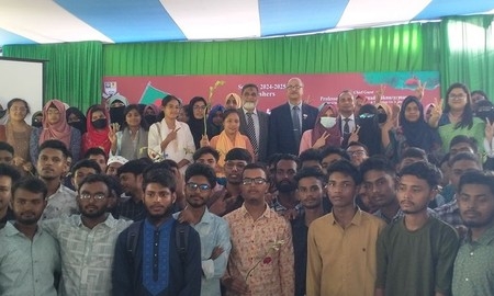 নবীনরা জীবন উৎসর্গ করা শহীদদের আকাঙ্খিত ভোরের সম্ভাবনা - জাবিপ্রবি উপাচার্য