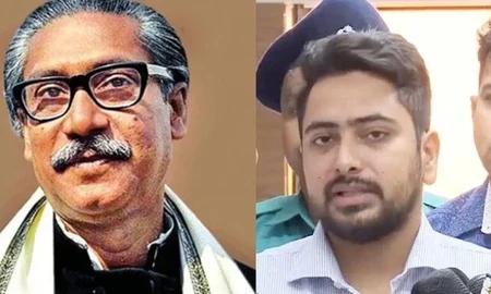 শেখ মুজিবুর রহমান জাতির জনক নন: নাহিদ ইসলাম