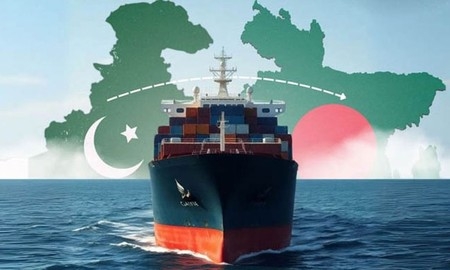 প্রথমবারের মতো পাকিস্তান-বাংলাদেশ সরাসরি জাহাজ চলাচল শুরু