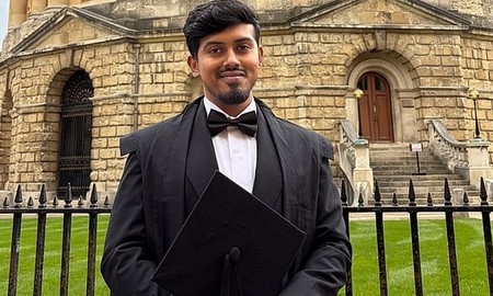পাবলিক বিশ্ববিদ্যালয়ে সুযোগ না পাওয়াই টার্নিং পয়েন্ট, এখন পড়ছেন অক্সফোর্ডে