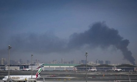 বিস্ফোরণের পর দুবাই বিমানবন্দরের কার্যক্রম স্থগিত